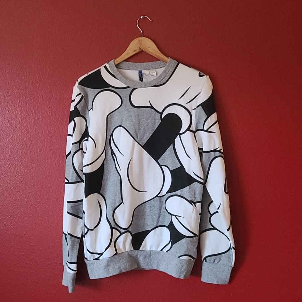Divided/Disney Mickey Mouse Hands Sweater